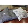Image 1 : LOT OF DECORATIVE PILLOWS