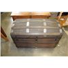 Image 1 : ANTIQUE DOME TOP TRUNK