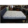 Image 2 : DOUBLE SIZE BLUE PINE BEDFRAME WITH SEALY MATTRESS