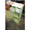 Image 2 : TOLE PAINTED WOOD SIDE CABINET