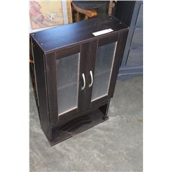BLACK MEDICINE CAINET