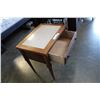 Image 2 : VINTAGE ENDTABLE WITH MARBLE TOP