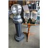 Image 1 : THREE GUMBALL MACHINES NO KEYS