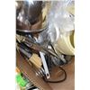 Image 3 : BOX OF KITCHEN APPLIANCE ETC AND GEORGE FORMAN GRILL