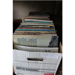 THREE BOXES OF RECORDS