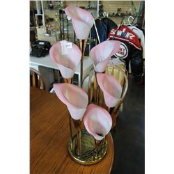 PINK FLORAL LAMP