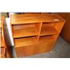 Image 1 : TEAK DROP FRONT CABINET