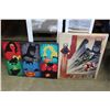 Image 1 : TWO JUSTIC LEAGUE CANVAS PICTURES