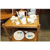 Image 1 : WEDGWOOD BONE CHINA TEASET AND DISHES