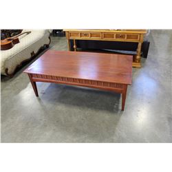 MAPLE COFFEE TABLE 4 1/2 X 2 1/2"