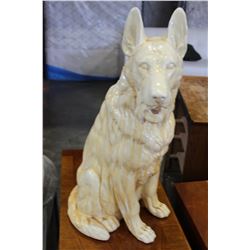 PORCELAIN DOG FIGURE