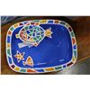 Image 2 : AIGEAN MOSIAC CLAY ART PLATTER AND BOWL