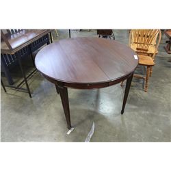 ROUND MAHOGANY GIBBARD DINING TABLE