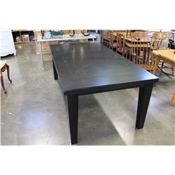 NEW HOME ELEGANCE RECTANGULAR DINING TABLE WITH JACK KNIFE LEAF FREIGHT DAMAGE TO CORNER RETAIL $119