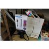 Image 1 : BOX OF ELECTRONICS AND CAMERA