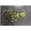 Image 1 : LOT OF METAL PEACOCK WALL HANGINGS