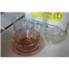 Image 2 : LOT OF CRYSTAL AND DEPRESSION GLASS