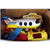 Image 1 : TWO BOXES OF FISHER PRICE TOYS