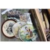 Image 2 : BOX OF EASTERN ITEMS CANVAS PAINTINGS ETC