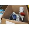 Image 3 : LOT OF ENGLISH AND WEST COAST POTERY COFFEE MUGS AND POT