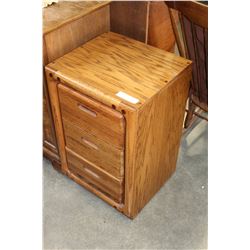 2-DRAWER DROPFRONT NIGHTSTAND