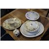 Image 1 : LOT OF VINTAGE JOHNSON BROTHERS CHINA AND CAKE PLATE