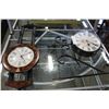 Image 1 : TWO WALL CLOCKS