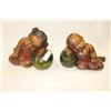Image 1 : TWO CARVED BUDDHAS