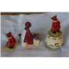 Image 2 : TWO ROYAL DOULTON BUNNYKINS RABBITS ONE IS MUSICAL AND ROYAL DOULTON BONIE LASSIE FIGURE