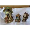Image 1 : TWO NATIVITY FIGURES AND SANTA