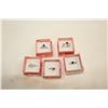 Image 1 : FIVE LADIES DINNER RINGS