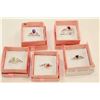 Image 2 : FIVE LADIES DINNER RINGS