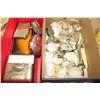 Image 1 : LOT OF DRESSER BOXES SALT AND PEPPER AND NAPKIN RINGS