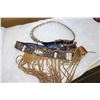 Image 2 : LEATHER BELT BEAD BELT AND METAL BELT