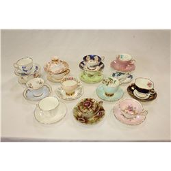 LOT OF CHINA CUPS AND SAUCERS