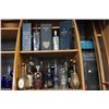 Image 1 : LOT OF LIQUOR BOTTLES AND DECANTERS