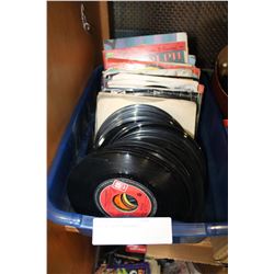 BOX OF 45S RECORDS