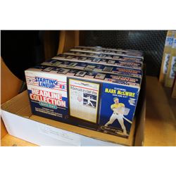 LOT OF 6 STARTING LINE UP BASEBALL HEADLINE COLLECTION FIGURES