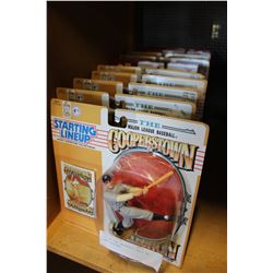 LOT OF TEN BASEBALL HALL OF FAME FIGURES