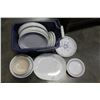 Image 1 : LOT OF CORELLE PLATES BOWLS AND PLATTERS