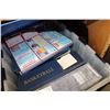 Image 1 : TOTE OF SPORTS CARDS IN BINDERS