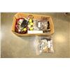 Image 1 : BOX OF WATCHES AND BAG OF JEWELLRY