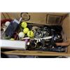 Image 2 : BOX OF WATCHES AND BAG OF JEWELLRY