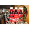 Image 3 : TRAY OF COCA COLA BOTTLES AND CANS AND TRAY