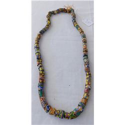 Millefiori Trade Bead Necklace