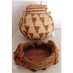 2 Tribal Baskets