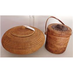Lidded Indonesian Baskets