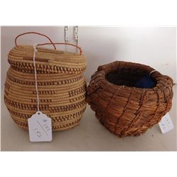 2 Tribal Baskets