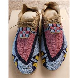 Early Blackfoot Moccasins