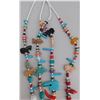 Image 8 : 4 Strand Healing Necklace w/Fetishes